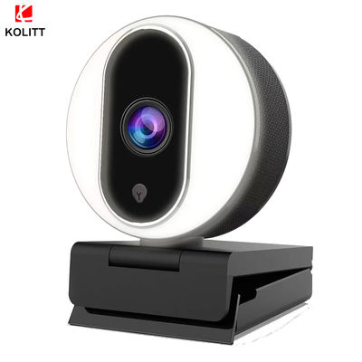 Código dual Ring Light del webcam 720P 60FPS H.264 del filtro de la belleza del micrófono C21