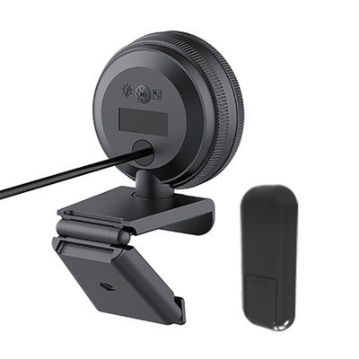 Cámara de HD 1080p 60fps USB con Ring Light/teledirigido construida en cubierta de la aislamiento