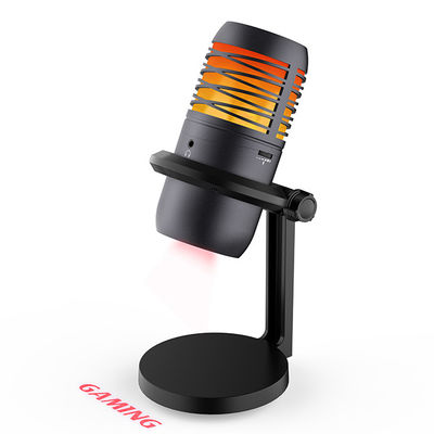 micrófono condensador cardioide del estudio de 92khz 24bit con la iluminación del RGB