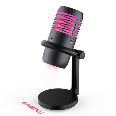 La PC más fresca Mic del micrófono del juego con 3.5m m Jack/botón enmudecedor para Live Streaming