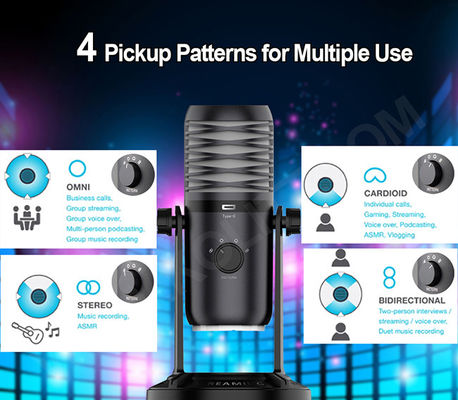 El juego Mic 48Khz del RGB hace un podcast el micrófono del estudio para fluir