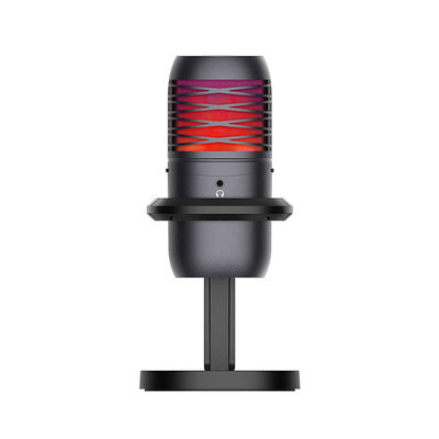 Micrófono del ordenador del estudio del ODM/del OEM, micrófono del RGB USB para fluir y cantar