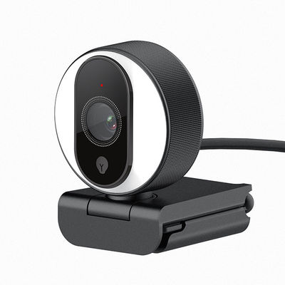 Código dual Ring Light del webcam 720P 60FPS H.264 del filtro de la belleza del micrófono C21