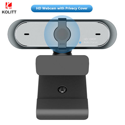 Webcames del Autofocus USB HD 1080p con el micrófono/la cubierta de la aislamiento