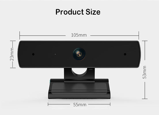Cámara dual del ordenador de la web del micrófono del webcam del negocio del foco fijo 1080P