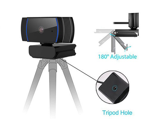 Autofocus de las cámaras web de la PC de HD 1080P USB con la cubierta de la aislamiento