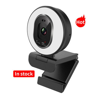 FaceTime AF Live Broadcast Cámaras FHD 3 Color Ring Light webcam