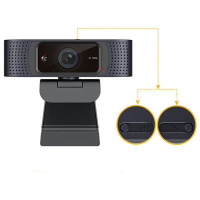 Webcam de 30FPS 1080P FHD, cámara de la grabación del juego del Autofocus