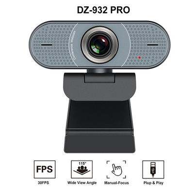 Corrección automática de la luz corta del foco 1080P del juego de la compresión vídeo manual del webcam FHD H.264