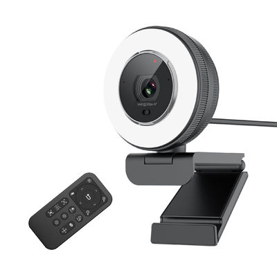 Autofocus profesional AF del webcam que fluye 2k/webcam de la frecuencia intermedia Ringlight