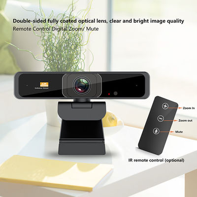 5X webcam de la cámara 8MP Ultra 4K del enfoque USB con el micrófono