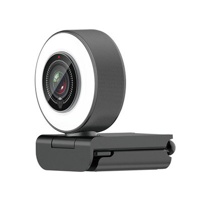 Webcam lleno del filtro de la belleza de HD 1080P con Ring And Microphone ligero