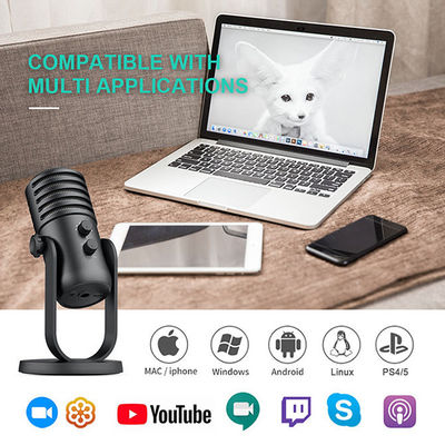 micrófonos de condensador 24Bit de 48Khz USB con el diafragma de 14m m