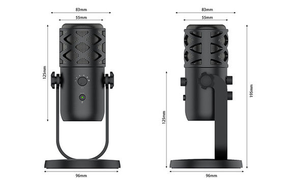 Micrófono de registración profesional del OEM 48Khz con el sonido claro