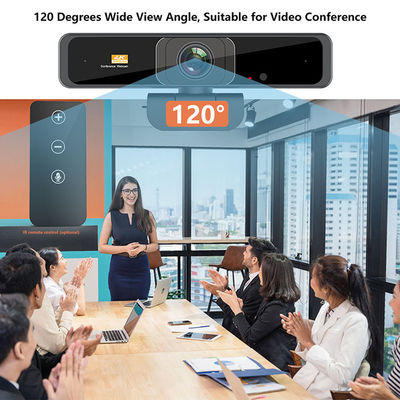 3840 cámara 4k 30fps del webcam USB de 2160P UHD granangular con el micrófono