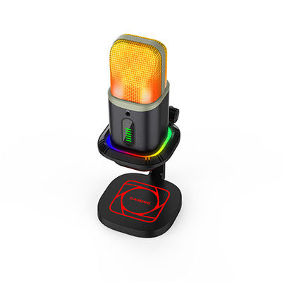 No deslice el micrófono de condensador 192khz 24bit del USB para hacer un podcast/juego