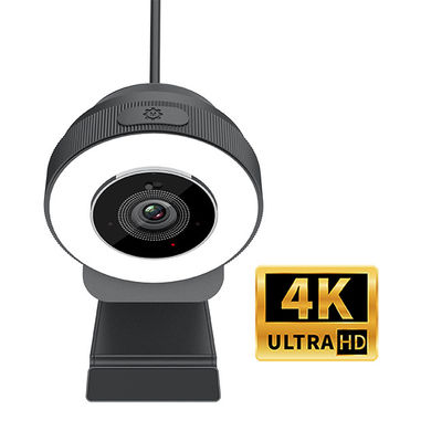 cámaras web de la PC 3840P 78 grados para fluir HD 1080p